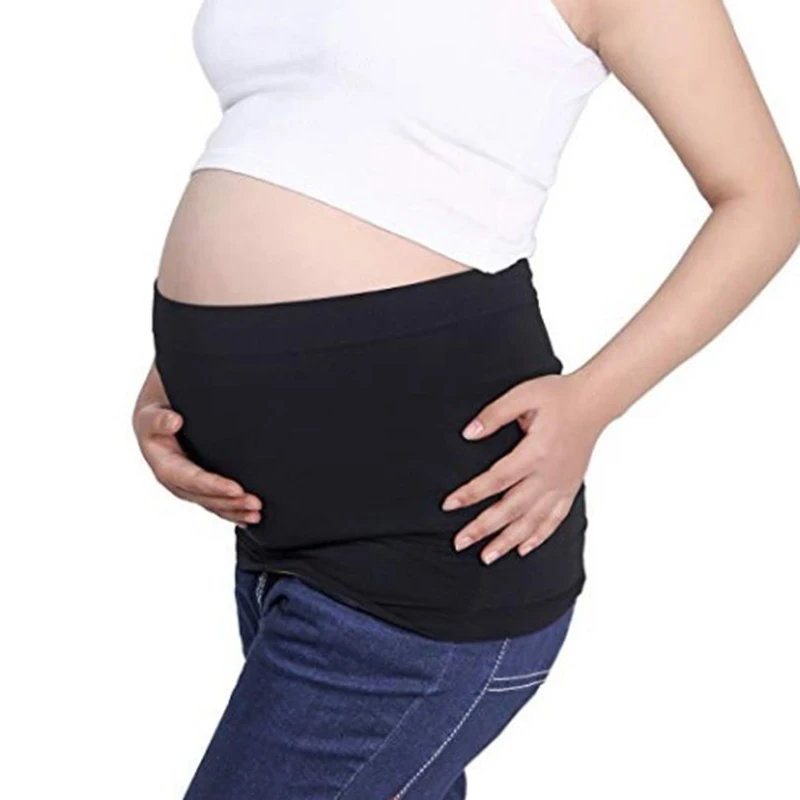 Maternity Belly Support Band Seamless Everyday Pregnancy Lift Support ...