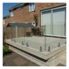 Customer first durable spigot frameless 12mm tempered glass railing