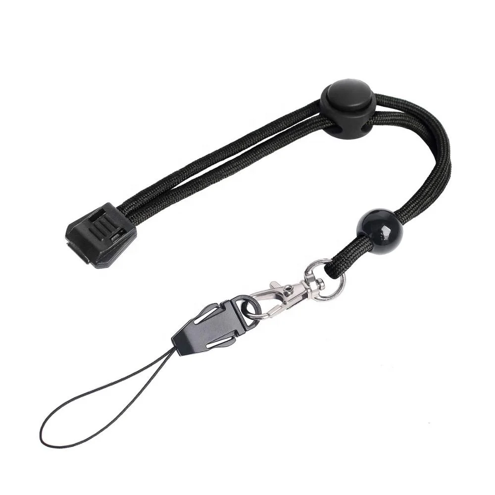 Safe Hand Wrist Strap Adjustable 550 Paracord Hand Wrist Strap Lanyard With Quick Release Buckle