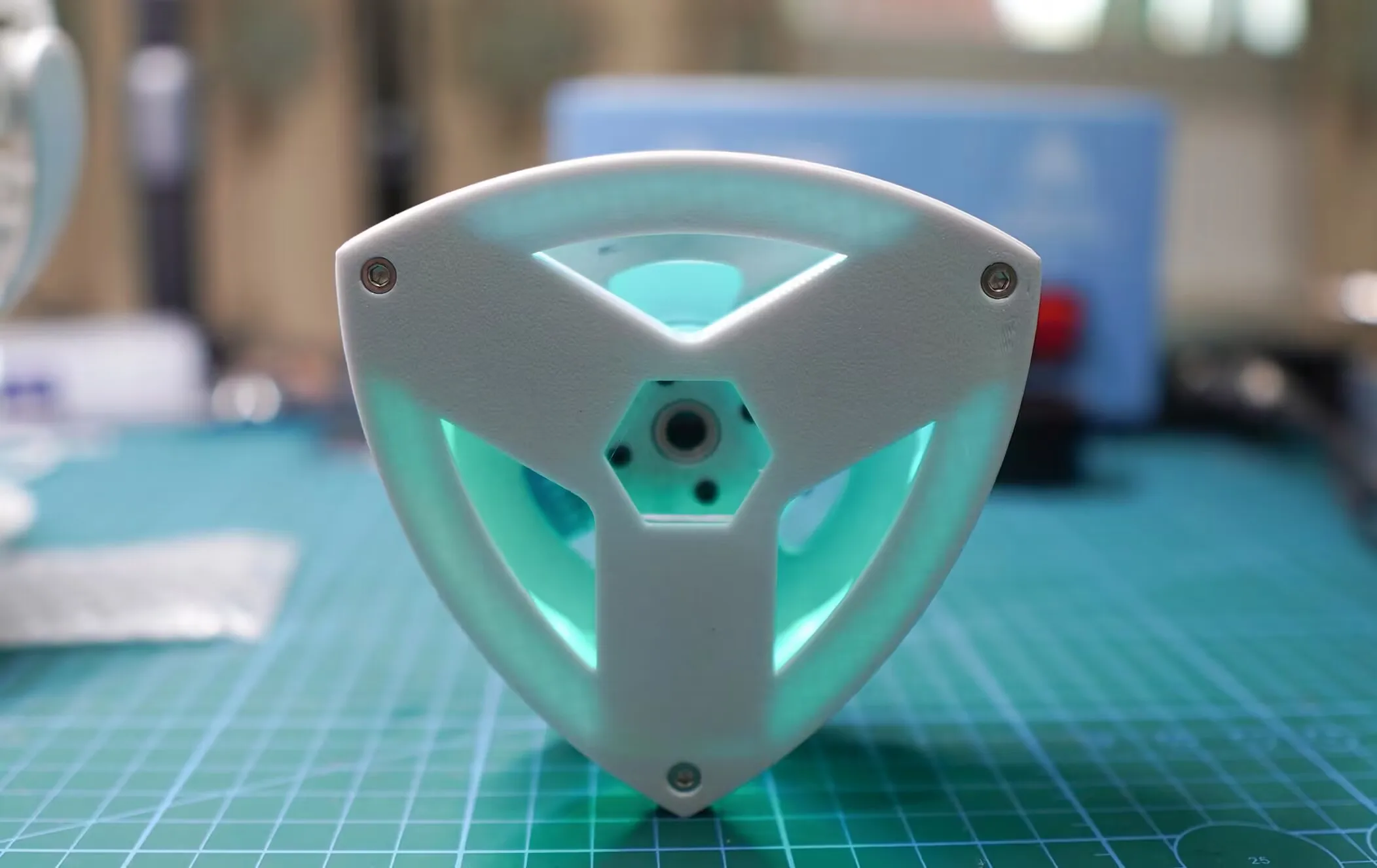 DIY Self-Balancing Lello Triangle V3 - Finished Product