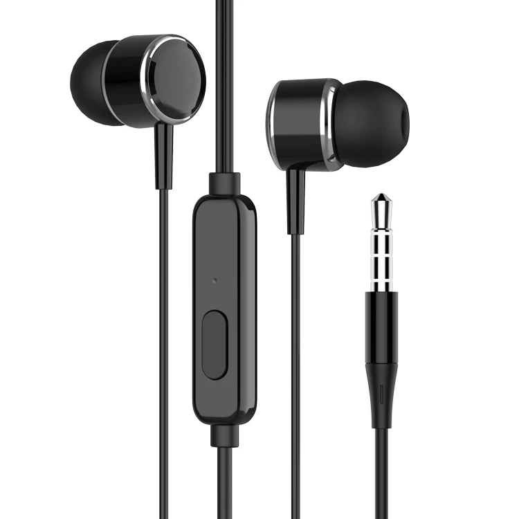 Kaku 3.5mm Stereo Music Earphones Portable headphone Wired In-Ear Headset with Microphone for mobile phone - ANKUX.COM