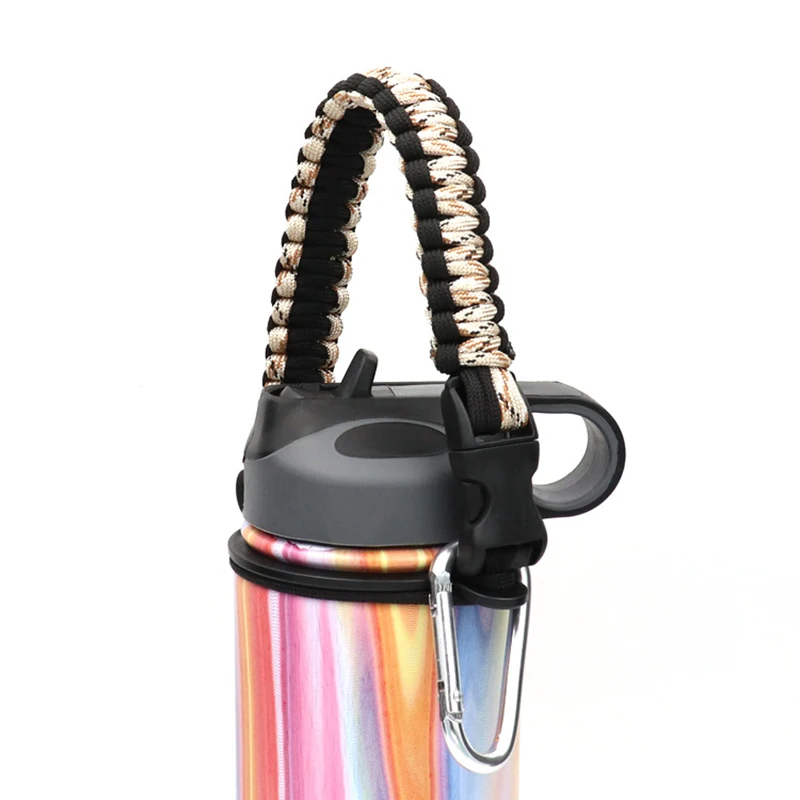 H351 Portable Bottles Accessories Rope Handles With Safety Ring Wide