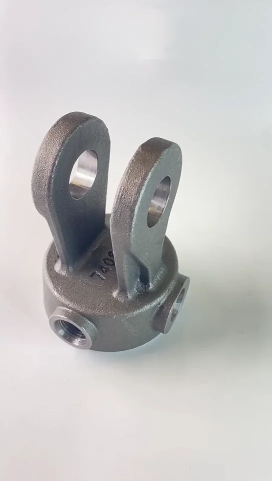 custom investment lost wax casting hydraulic cylinder end cap