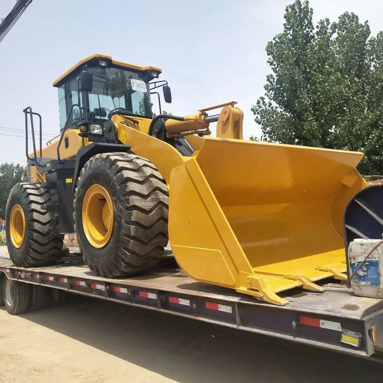 Used Lg953 With Front Loader Construction 5ton Backhoe Hoe Front End