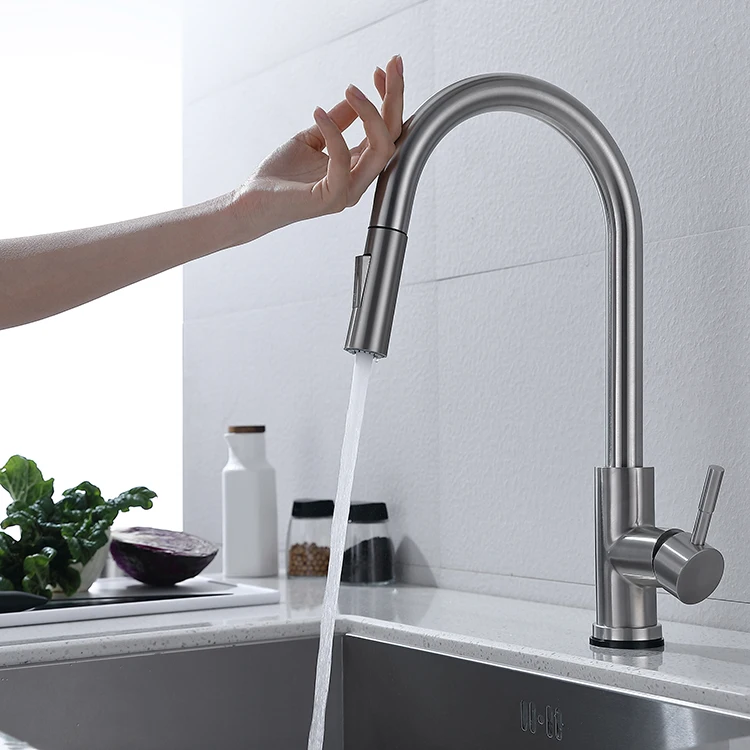 Bathroom Hand Wash Wall Mounted Touchless Hand Free Contactless Automatic Sensor Faucet