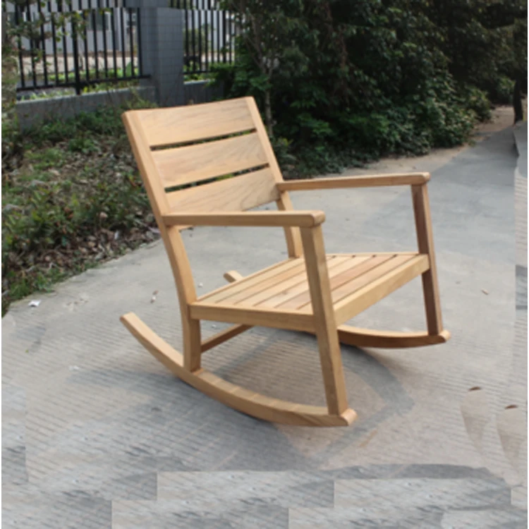 Garden Teak Furniture Wooden Rocking Chair For Sale Buy Teak
