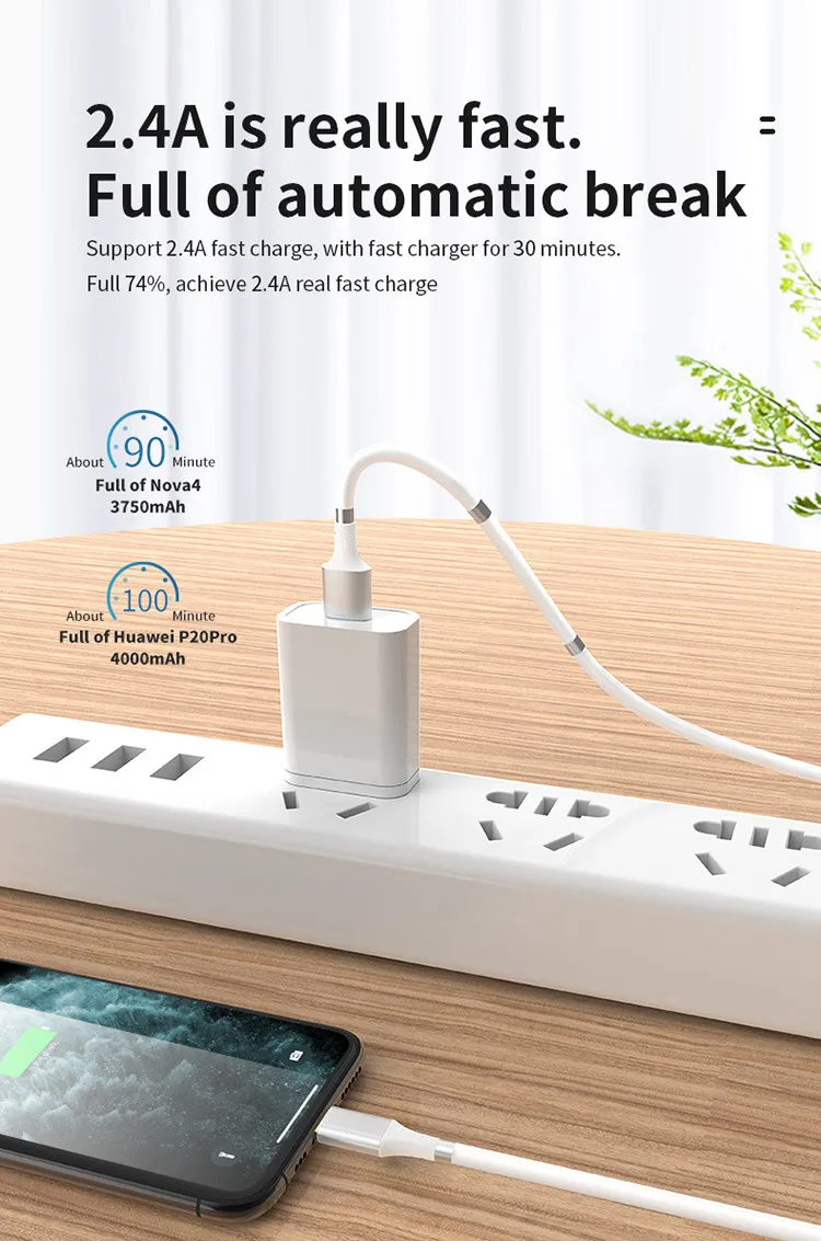 Magnetic Storage Cable 2.4A Micro USB Cord Fast Charging Magnet USB Type C Mobile Phone Charge Cable - ANKUX.COM