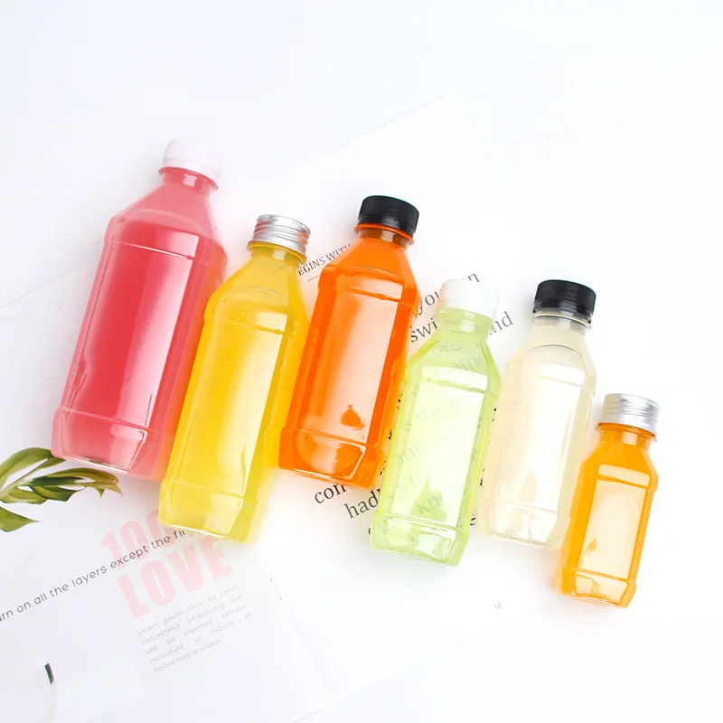 100ml 250ml 350ml 500ml Disposable Compostable Pla Plastic Bottle Water