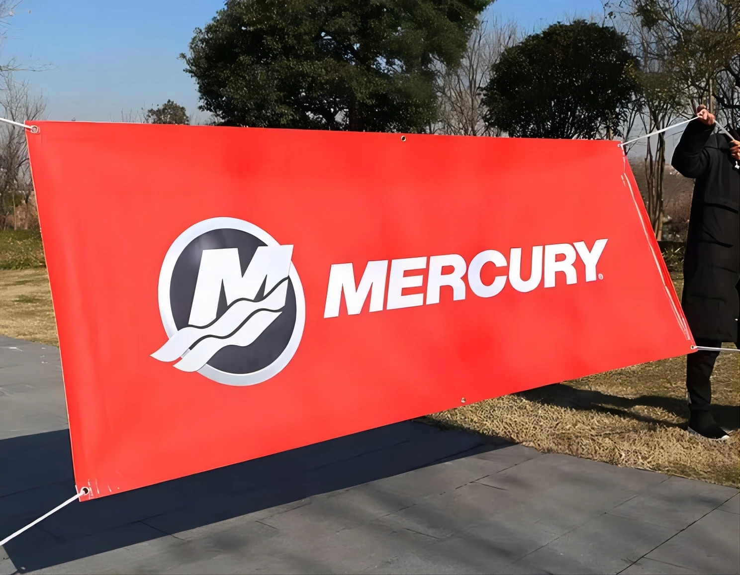 product interior light box uv printed wall advertisement perforated pvc vinyl mesh banner-2