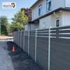 UV protection wood plastic composite panels outdoor field wpc fence