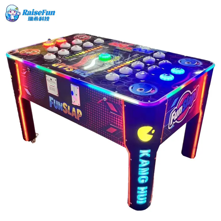 RaiseFun Factory Wholesale Interactive Kids Game Machine Joyful Tease Beans Coin Operated Bean Prize Dispensing Entertainment factory