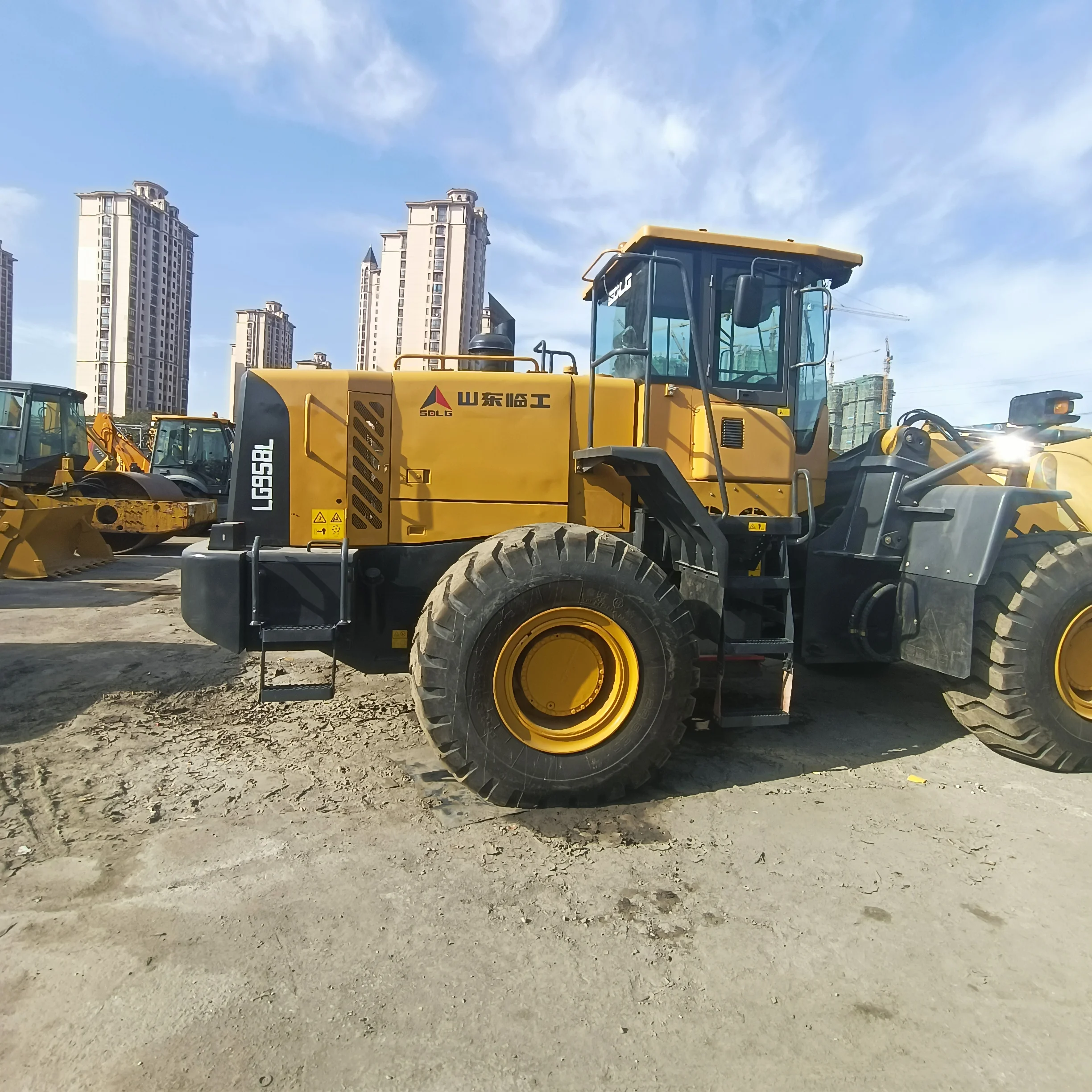 Front Loaders Backhoe Diesel Tractor Mini Wheel Loader LG958L 5