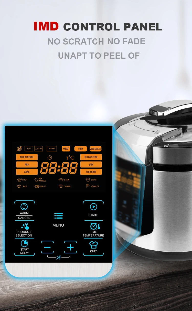 Household Cooking Sets Stainless Steel Instapot Microwaveable Steam Multicooker 6l Auto Rice Pot Multi Electric Pressure Cooker Buy Pressure Cooker Electric Pressure Cooker Multi Cooker Product On Alibaba Com