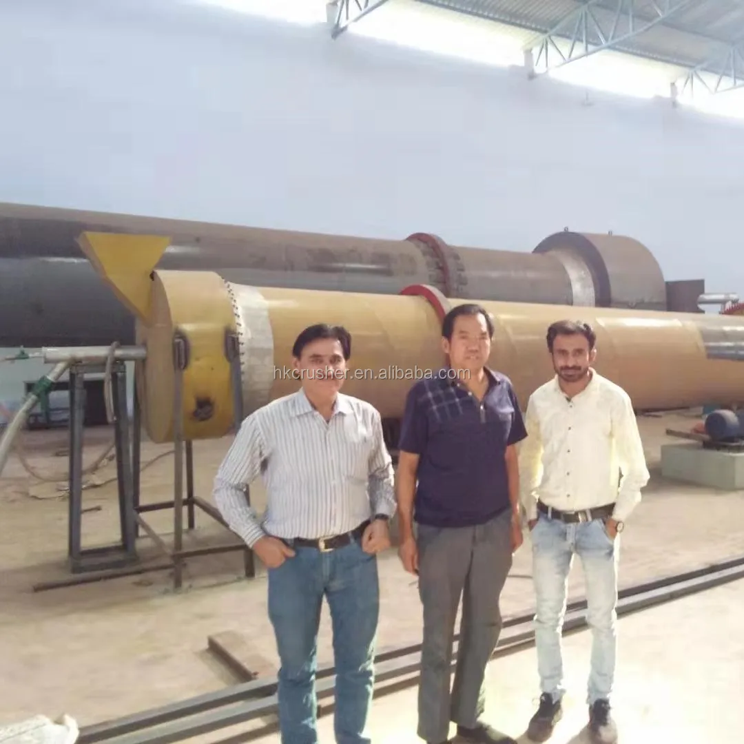 Small rotary drum dryer