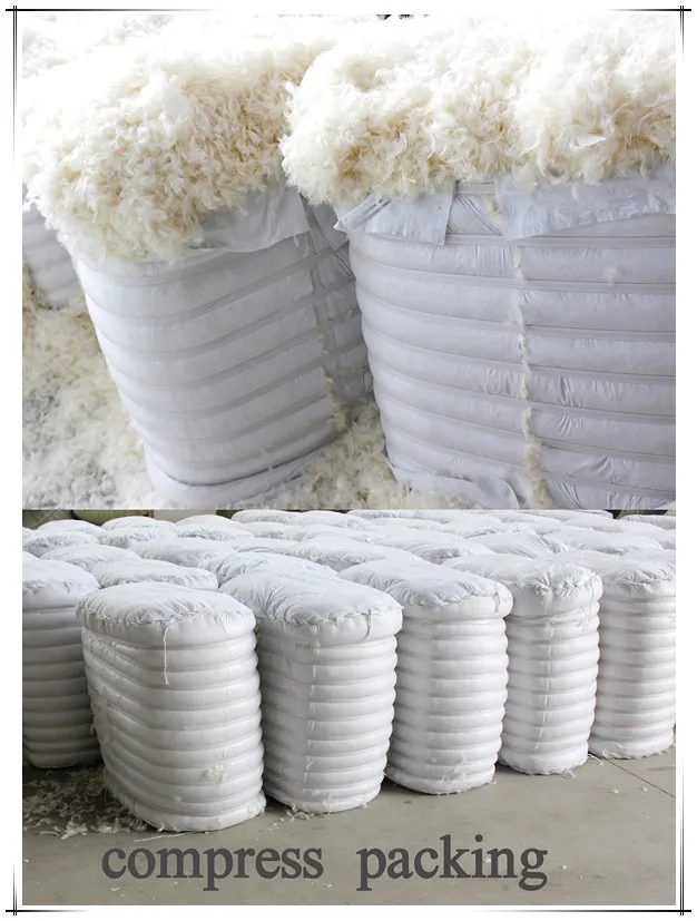 Bulk Pillow Stuffing Material Washed White Duck Down 80/20 Buy 80/20