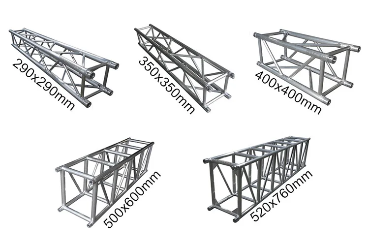 customized line array speaker lighting truss stand tower lift