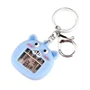 Animal shape silicone abaci bike key ring