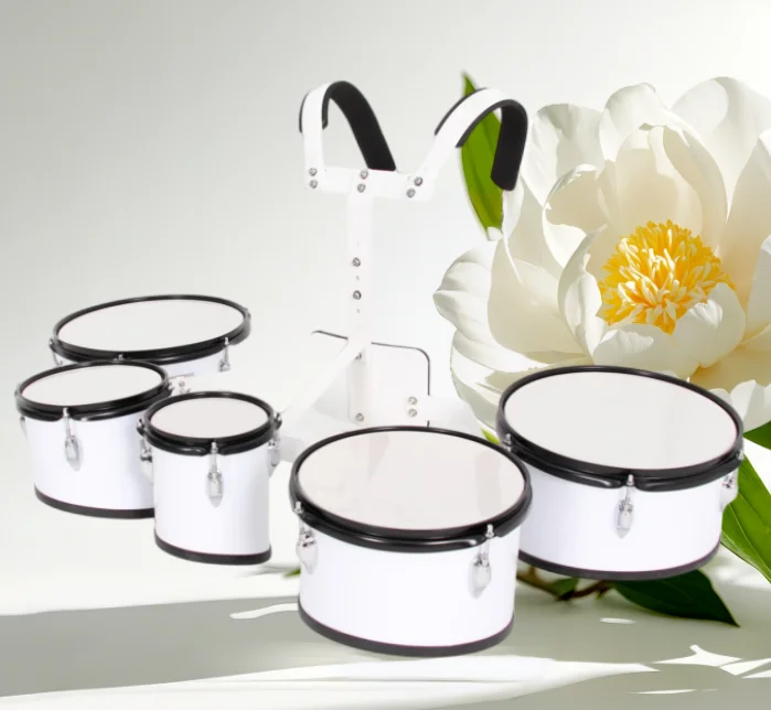 Customizable Marching Drum White Percussion Instrument Hot Selling ...