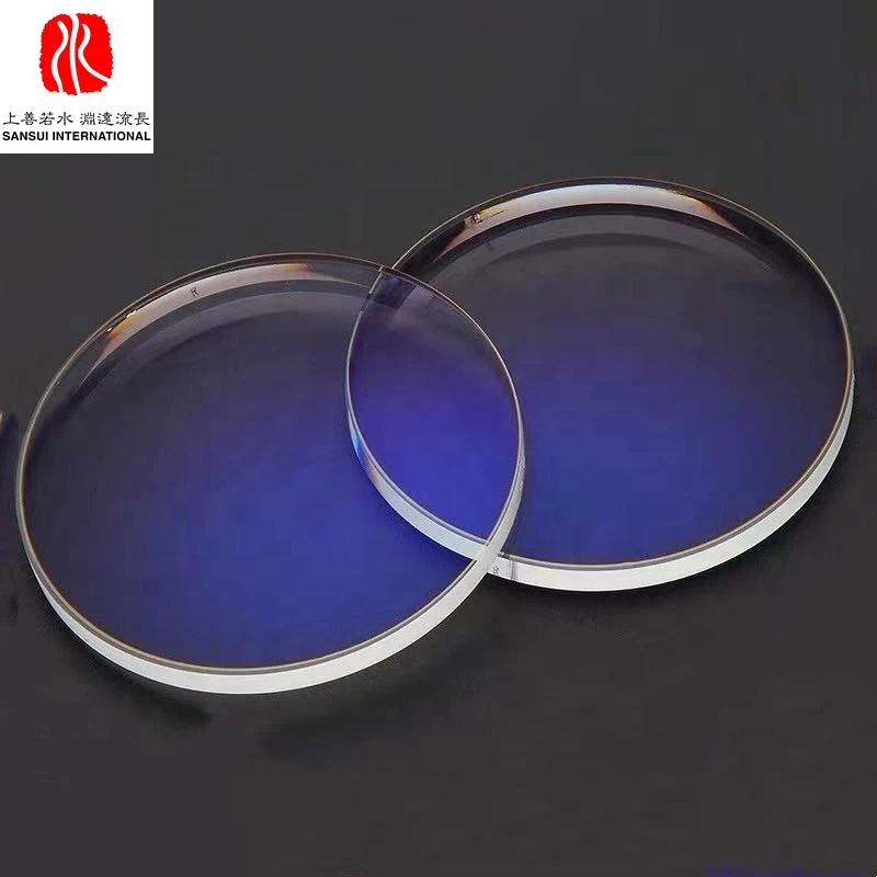More Popular Cr 1.61 Pg Hmc Green Coating Optical Lens Discoloration
