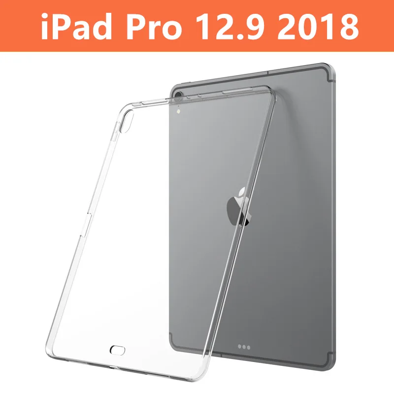 China Factory 2020 hot sale 9.7 inch Cover Clear silicone case for ipad 10.2 soft tablet case