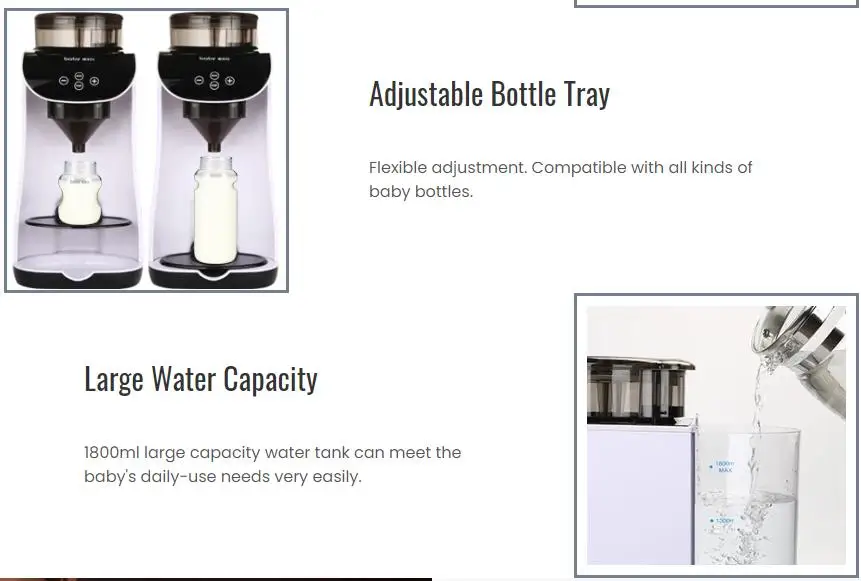 Famous Brand Baby Exo Smart Milk Maker Formula Dispenser Formula