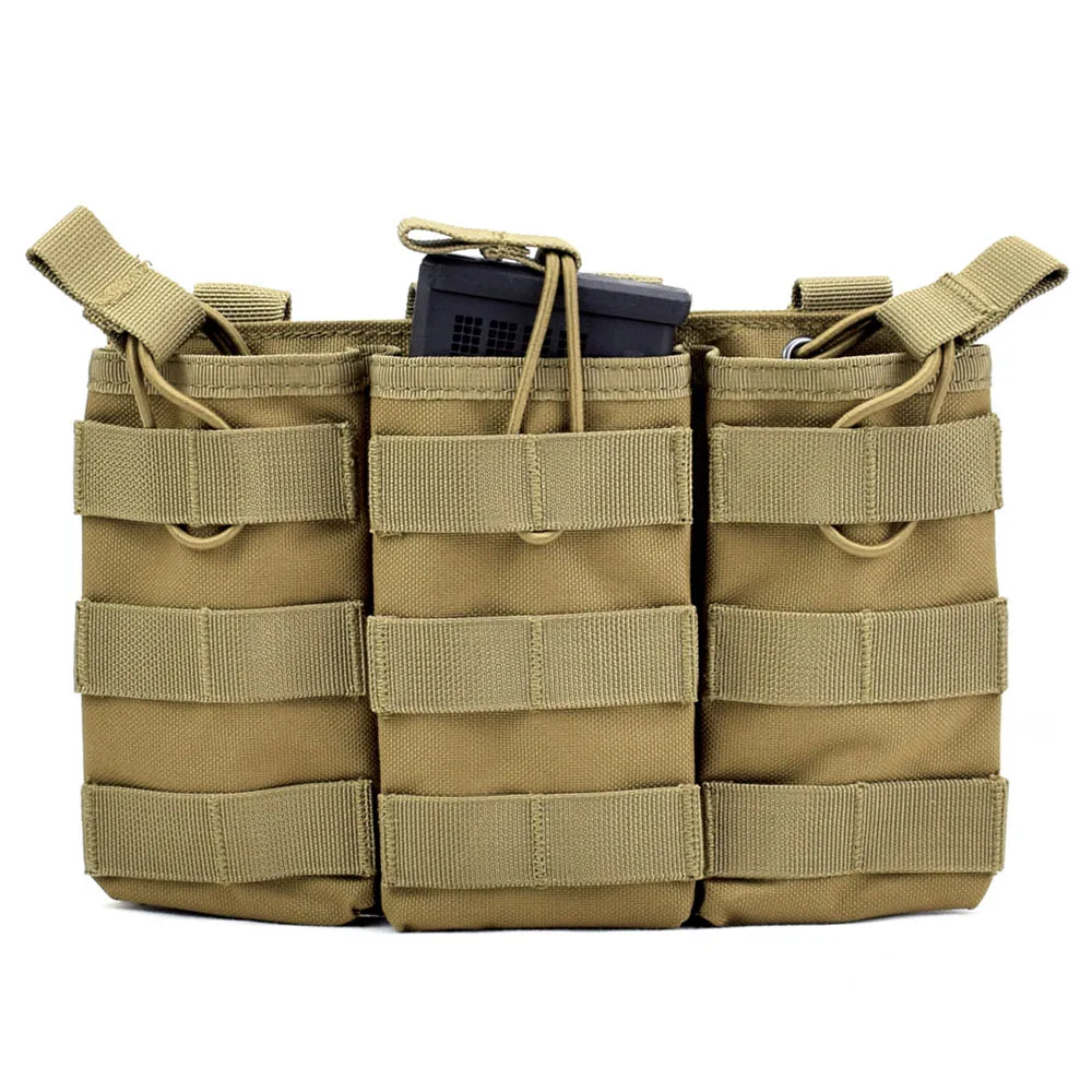 Factory Multicam Tactical Triple Mag Pouch With Molle Fastmag Pouch ...