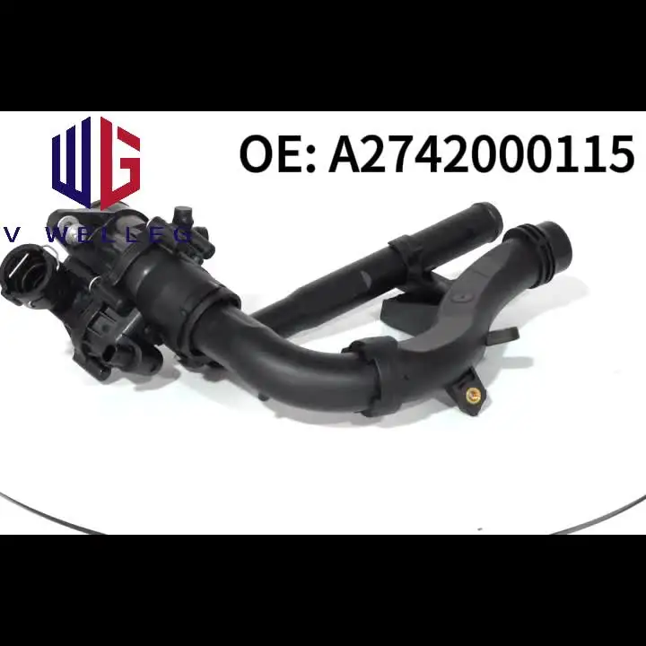 Thermostat Housing Replacement 2742000115 2742003100 Engine Coolant Thermostat/Fit for Mercedes Benz W205 W212 M274 C180 C300 E250 E300 A2742000115 A2742003100 Thermostat Housing Replacement 2742000115 2742003100 Engine Coolant Thermostat/Fit for Mercedes Benz W205 W212 M274 C180 C300 E250 E300 A2742000115 A2742003100