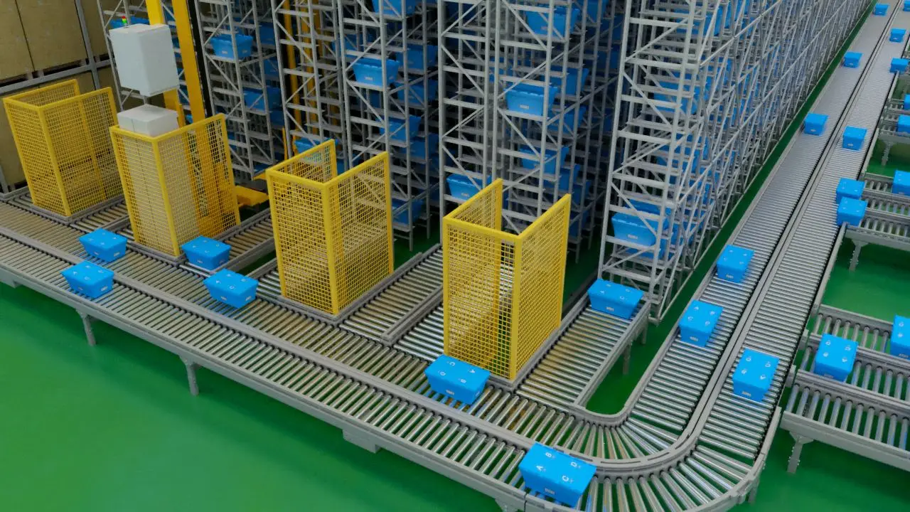 高密度自动仓储货架系统/asrs自动货架系统 - buy advanced modern