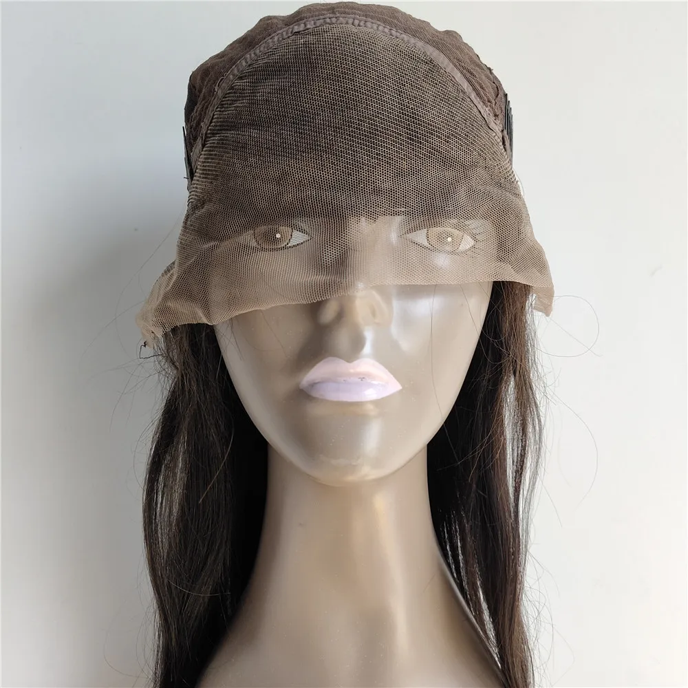 Natural color 13*4 lace frontal human hair wigs