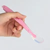 2019 Hot sell factory price silicon edible baby spoon safe spoon