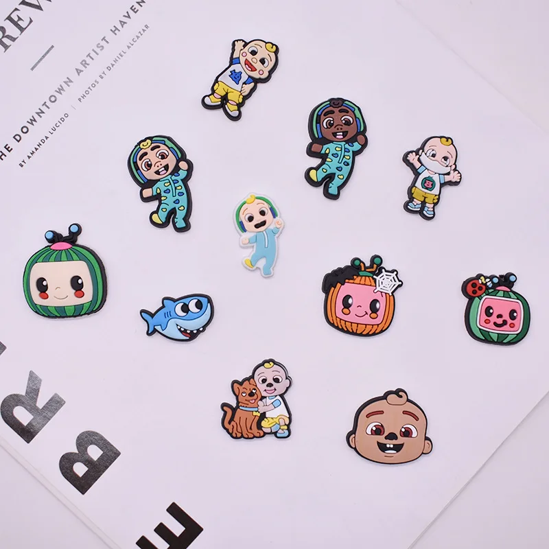 Cartoon Cute Removable Pvc Soft Croc Charms Wholesale Clog Croc Shoe Charm Shoes Decoration