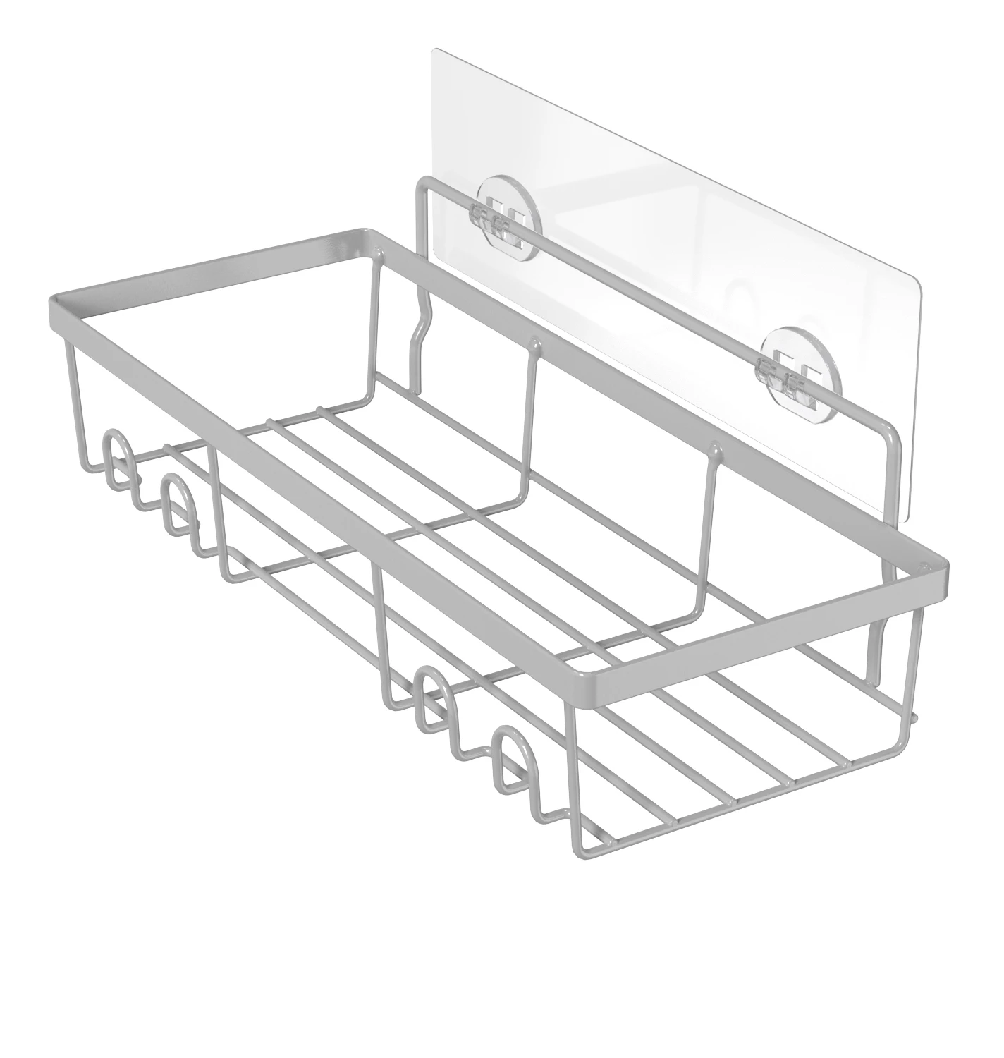 Black Rectangular Bathroom Shelf Storage Rack Stainless Steel Buy