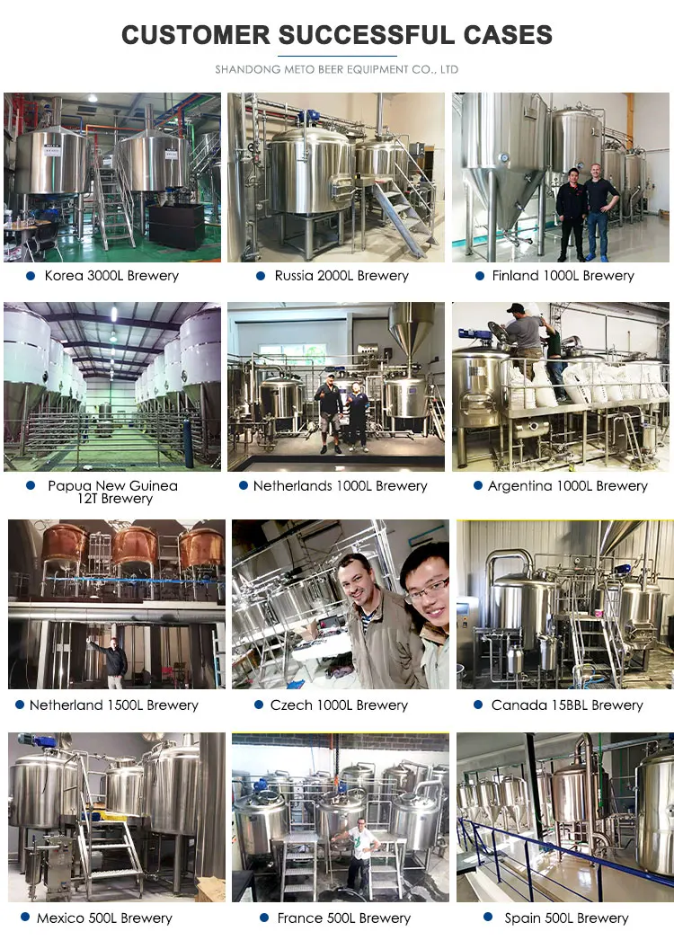 500l 1000l 2000l 3000l 5000l Brewing Commercial Craft Beer Micro Brewery Equipment For Sale