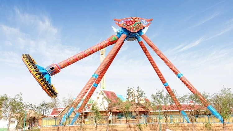 游乐场主题公园惊险巨型游乐设施疯狂摇摆飞盘锤大 360 度钟摆骑行