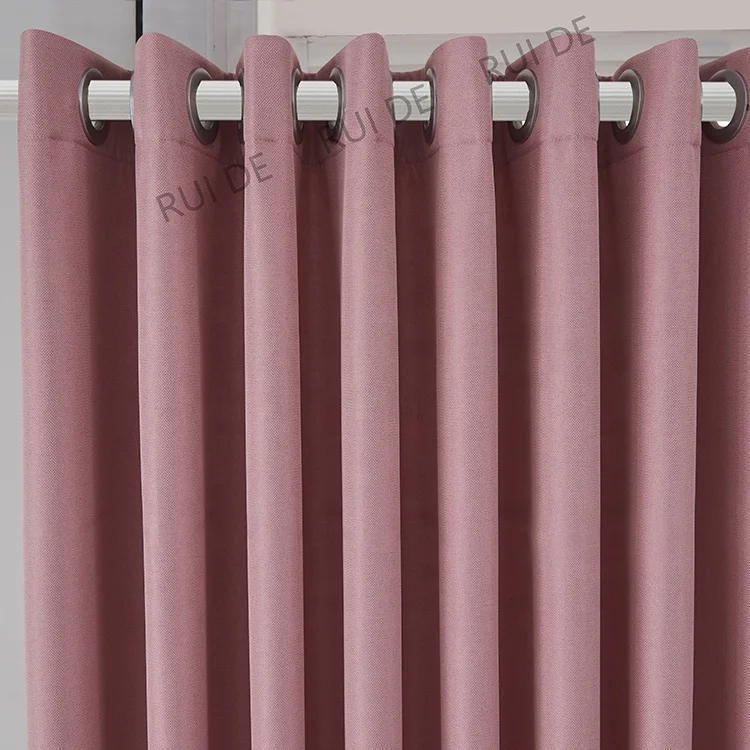 Hot Selling 100% Polyester Ready Made One Piece Blackout Curtains