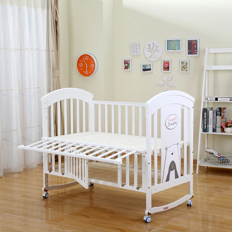 Beds Solid Wood Baby Multifunctional New Born Bed Factory Price Baby