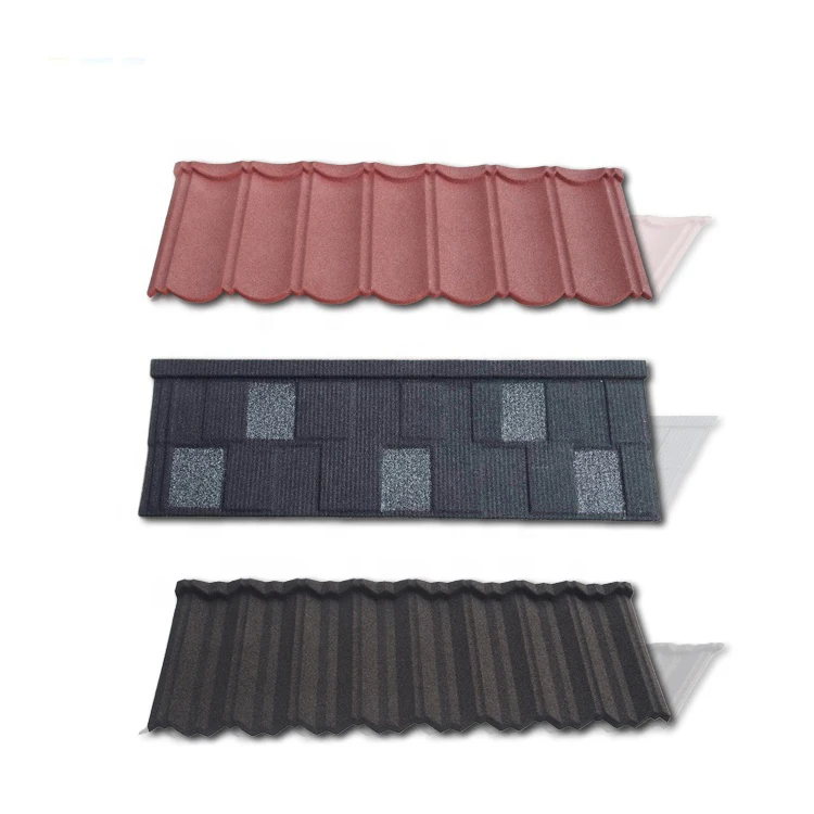 Aluminium Zinc Roofing Sheet Company Bent Types Stone Coated Metal Roof Tile In Nigeria Prices 9591