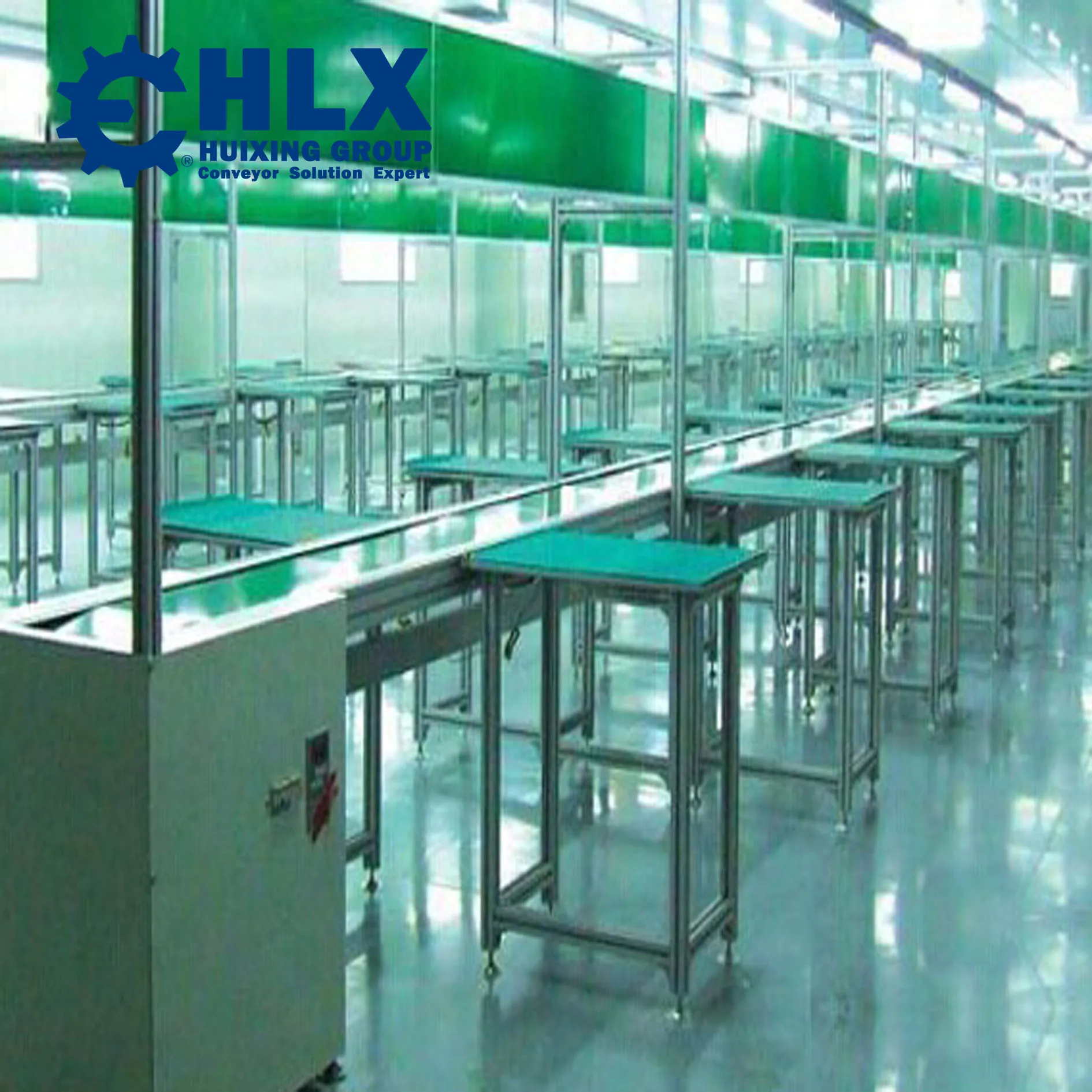 LED light / LED lamp / LED bulb assembly line in HLX