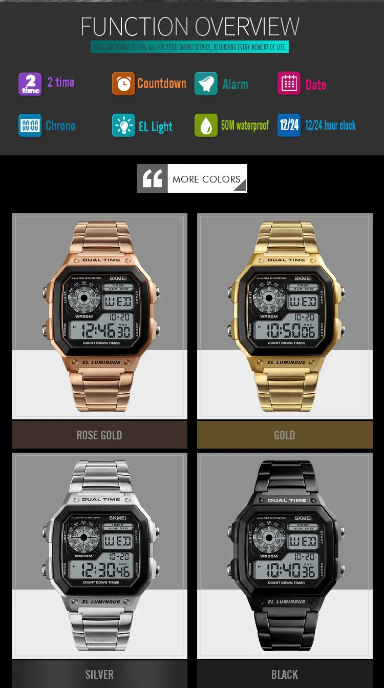 El luminous watch manual Clearance