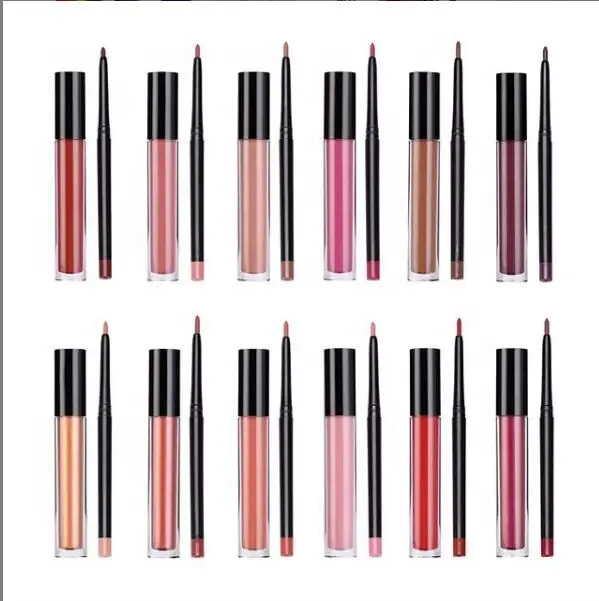 lip gloss and liner set