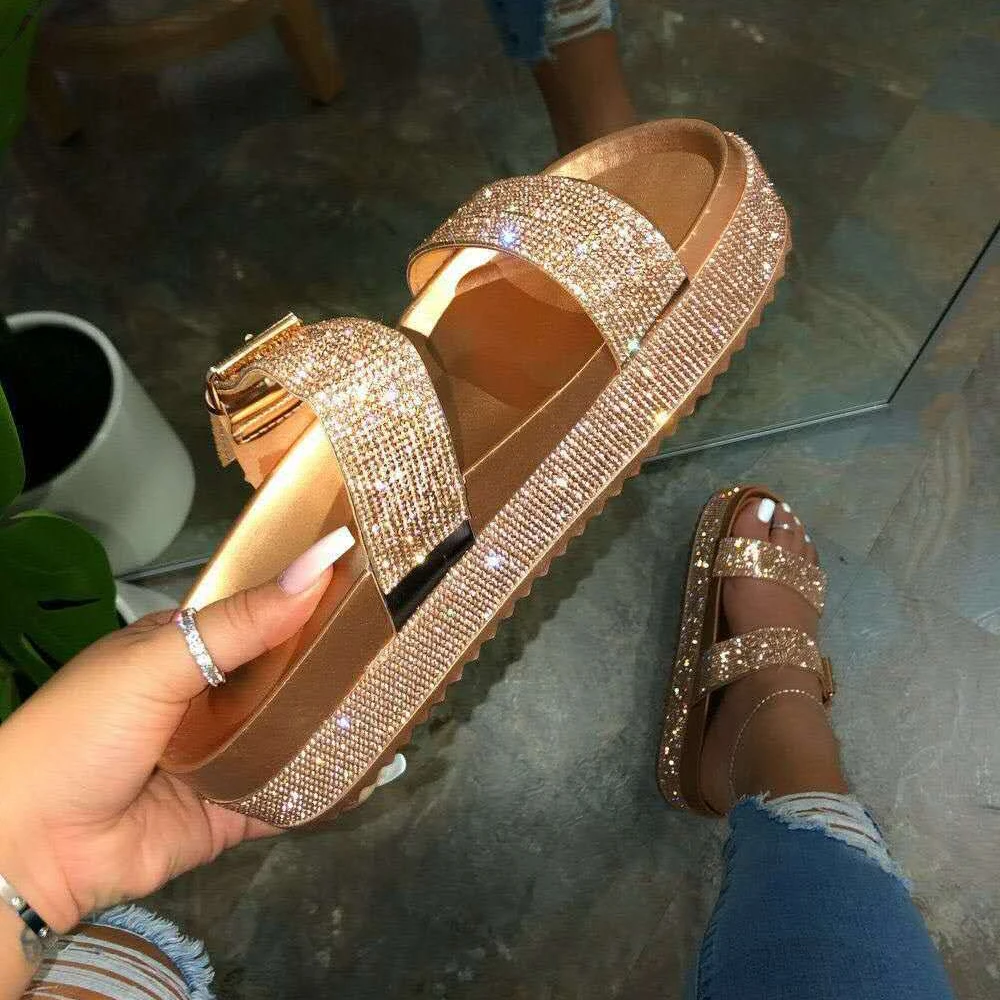 slides with bling