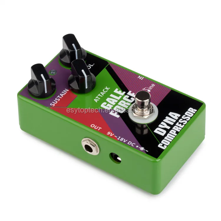 Caline Cp52 Electric Guitar Compressor Compress Effect Pedal Buy Nux