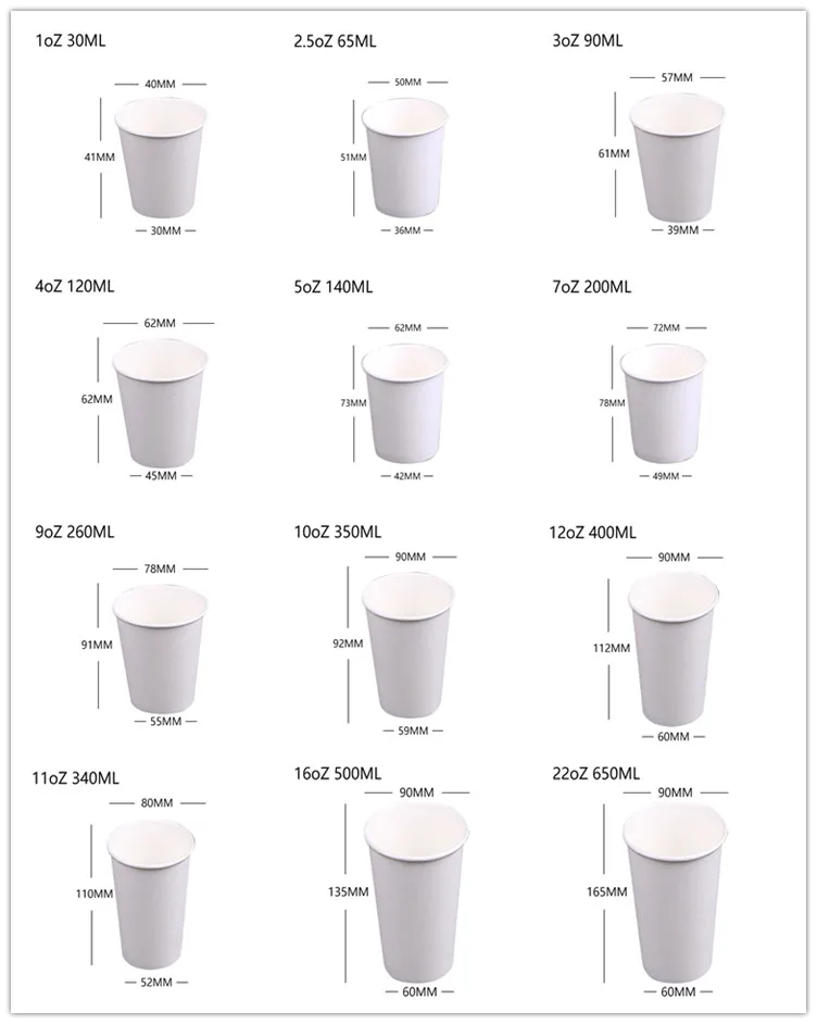 white paper cup