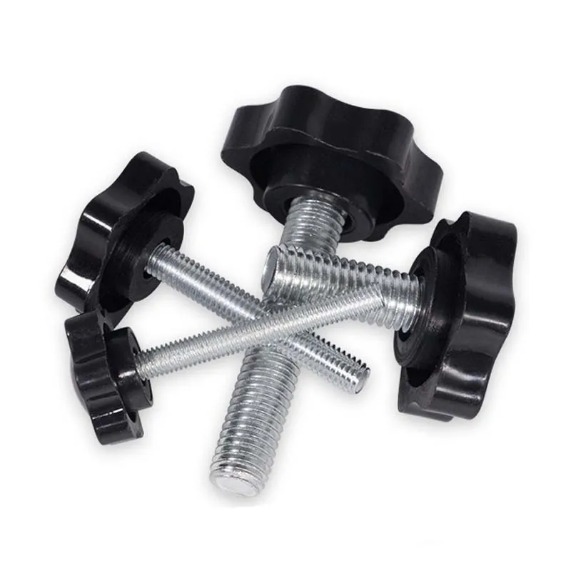 Plum Handle Screw Hand Screw Bolt Torx Plastic Head Thumb Screws With ...