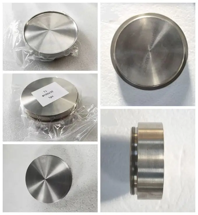 Titanium Grade1 TiAl TiSi magnetron sputtering Targets for pvd coating