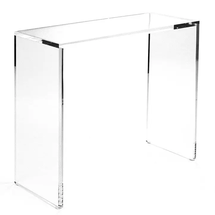 wholesale large clear acrylic vanity table