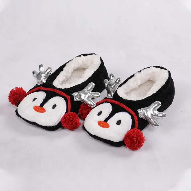 3d penguin slippers