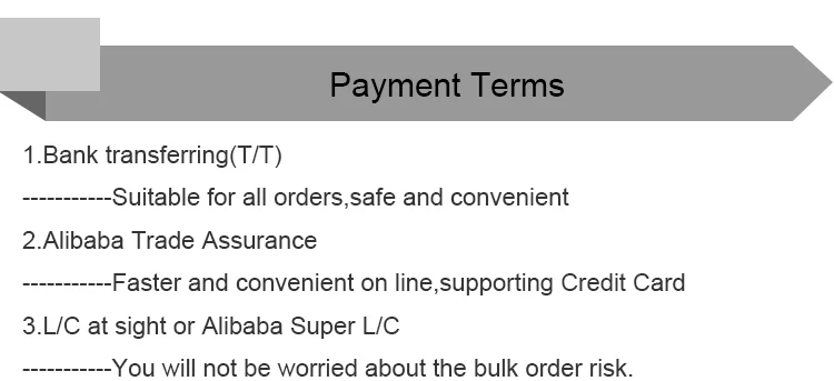 Payment terms