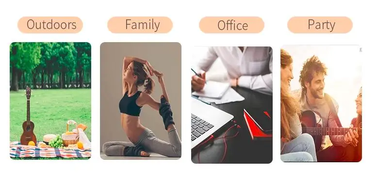 New arrival hot sale wood portable customized logo printed wireless bluetooths alarm clock speaker - ANKUX.COM