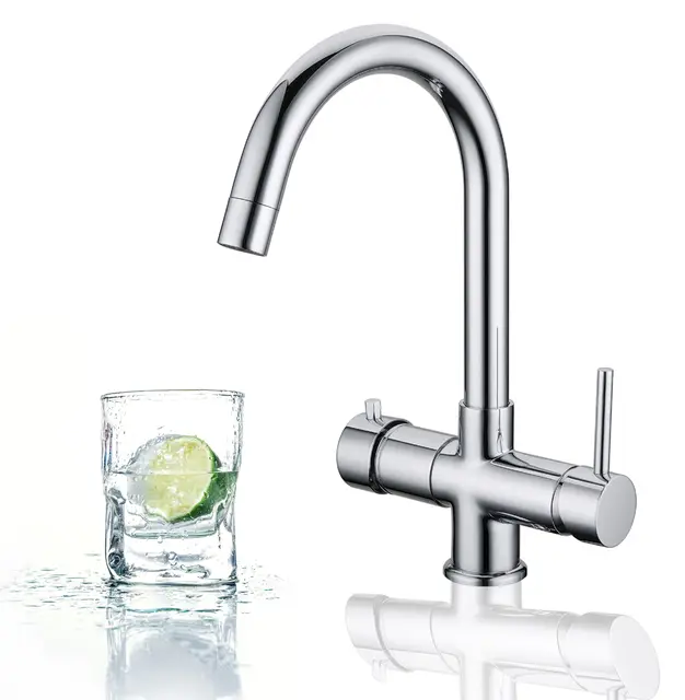 Skfirm 5 Way Sparkling Water Faucet With Soda Maker Stream Co2